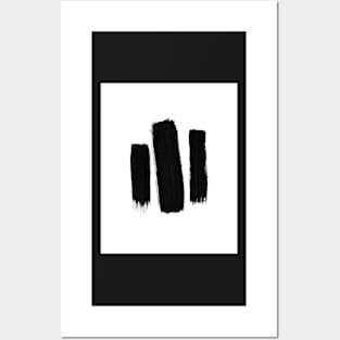 Abstract, Brush, Creative, Scandinavian, Nordic, Scandinavian art, Modern art, Wall art, Print, Minimalistic Posters and Art